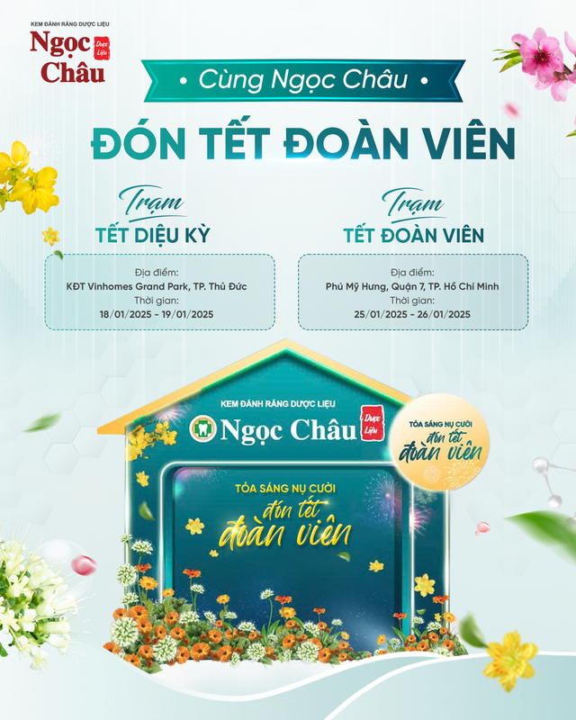 Ngọc Châu lan tỏa thông điệp ý nghĩa dịp Tết qua chuỗi sự kiện 'Nụ Cười Đoàn Viên' - Ảnh 2.