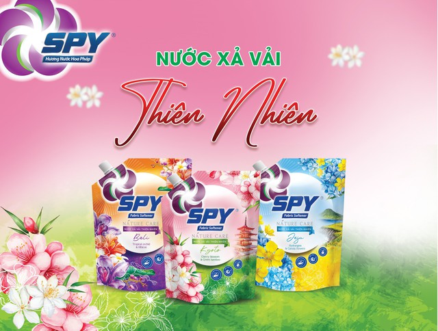 Nước xả vải Spy Nature Care - nhẹ nhàng dệt làn hương- Ảnh 1.