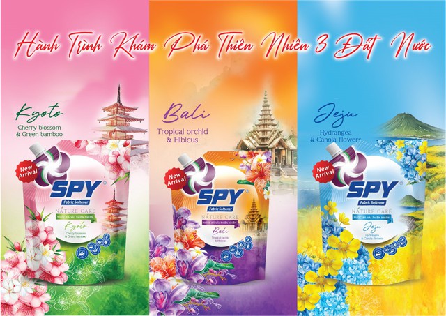 Nước xả vải Spy Nature Care - nhẹ nhàng dệt làn hương- Ảnh 2.