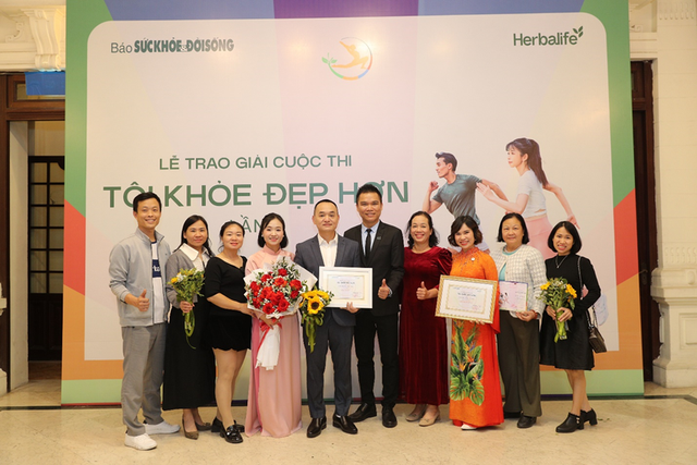 Herbalife Việt Nam đồng hành cùng Báo Sức khỏe & Đời sống trao giải Cuộc thi TÔI KHOẺ ĐẸP HƠN Lần 3- Ảnh 5.