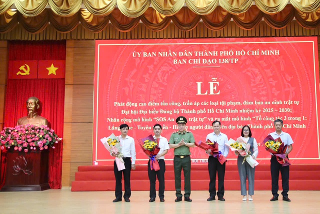 TPHCM phát động cao điểm tấn công tội phạm, đảm bảo an ninh trật tự Đại hội Đảng bộ- Ảnh 2.
