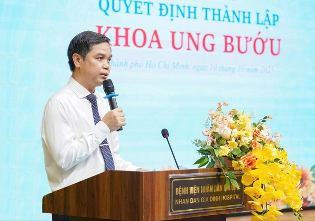BV Nhân dân Gia Định thành lập khoa Ung bướu chuyên sâu, nâng tầm điều trị ung thư- Ảnh 2.