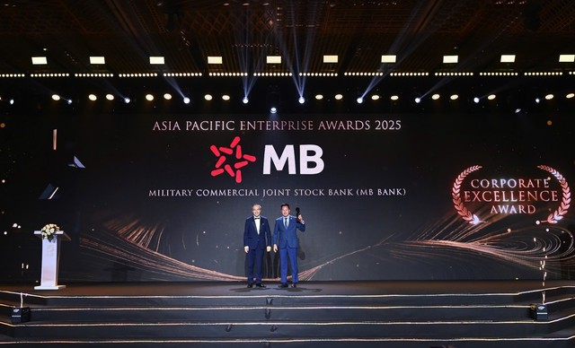 MB lần thứ sáu liên tiếp được vinh danh 'Doanh nghiệp xuất sắc châu Á' năm 2025- Ảnh 1.