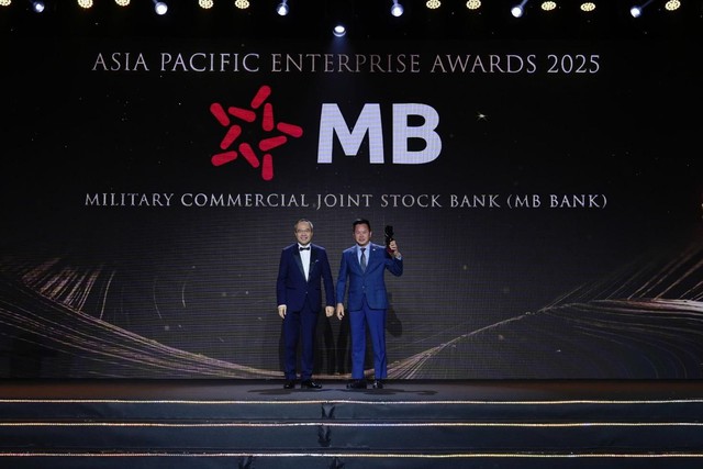 MB lần thứ sáu liên tiếp được vinh danh 'Doanh nghiệp xuất sắc châu Á' năm 2025- Ảnh 2.