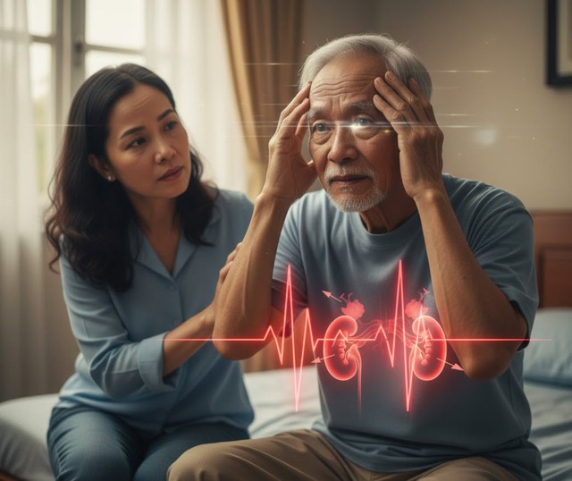 Rối loạn tuyến thượng thận: 'bệnh ẩn' khiến người cao tuổi kiệt sức- Ảnh 1. Rối loạn tuyến thượng thận: 'bệnh ẩn' khiến người cao tuổi kiệt sức- Ảnh 1.