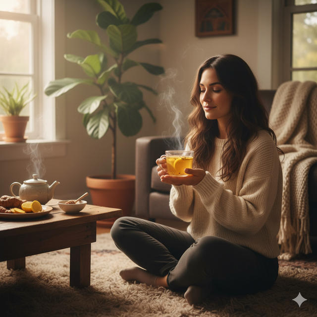 Thời điểm lý tưởng uống trà nghệ giúp tăng cường miễn dịch, tốt cho sức khỏe- Ảnh 1. Thời điểm lý tưởng uống trà nghệ giúp tăng cường miễn dịch, tốt cho sức khỏe- Ảnh 1.