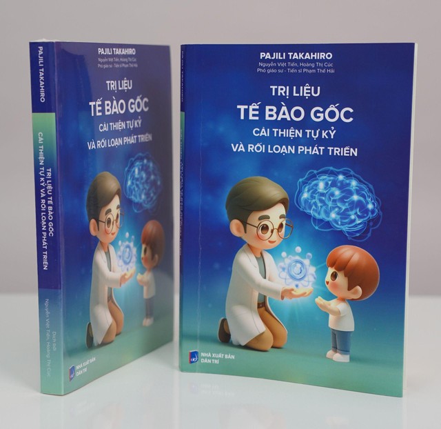 Ra mắt cuốn sách 'Trị liệu tế bào gốc – Cải thiện tự kỷ và rối loạn phát triển'- Ảnh 1. Ra mắt cuốn sách 'Trị liệu tế bào gốc – Cải thiện tự kỷ và rối loạn phát triển'- Ảnh 1.