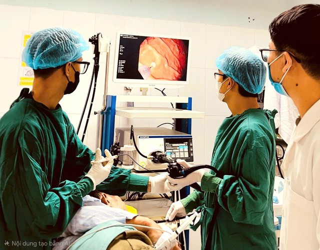 Cắt thành công khối u dưới biểu mô dạ dày bằng kỹ thuật STER – Bước tiến trong điều trị bệnh lý tiêu hoá- Ảnh 4. Cắt thành công khối u dưới biểu mô dạ dày bằng kỹ thuật STER – Bước tiến trong điều trị bệnh lý tiêu hoá- Ảnh 4.
