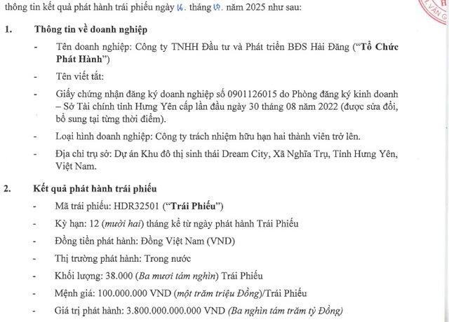 BĐS Hải Đăng vừa 'chốt' thương vụ 3.800 tỷ đồng trái phiếu- Ảnh 2.