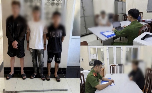 Phát hiện nhóm thanh niên mang hung khí đi giải quyết mâu thuẫn trong đêm ở Hà Nội- Ảnh 1. Phát hiện nhóm thanh niên mang hung khí đi giải quyết mâu thuẫn trong đêm ở Hà Nội- Ảnh 1.