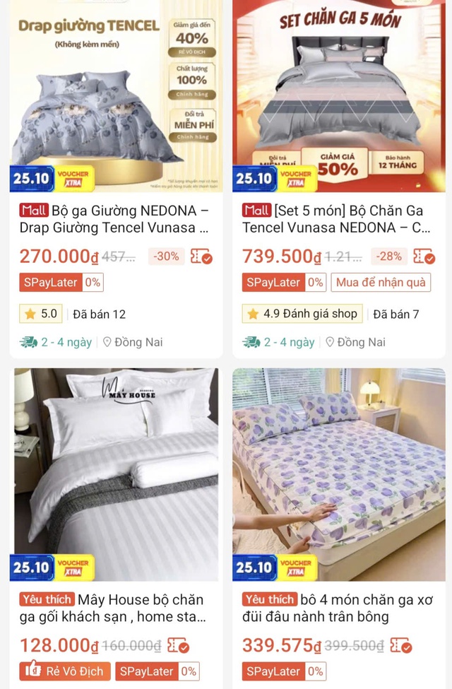 Thị trường chăn ga gối đệm bắt đầu 'nóng' lên khi gió lạnh tràn về- Ảnh 2. Thị trường chăn ga gối đệm bắt đầu 'nóng' lên khi gió lạnh tràn về- Ảnh 2.