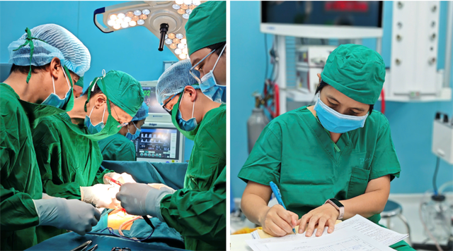 Bác sĩ luân phiên tại Côn Đảo phẫu thuật cứu ngư dân bị dây thừng cuốn dập nát chân- Ảnh 1. Bác sĩ luân phiên tại Côn Đảo phẫu thuật cứu ngư dân bị dây thừng cuốn dập nát chân- Ảnh 1.
