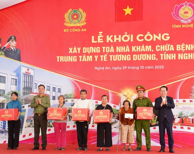 Khởi công tòa nhà khám, chữa bệnh Trung tâm Y tế Tương Dương- Ảnh 4. Khởi công tòa nhà khám, chữa bệnh Trung tâm Y tế Tương Dương- Ảnh 4.