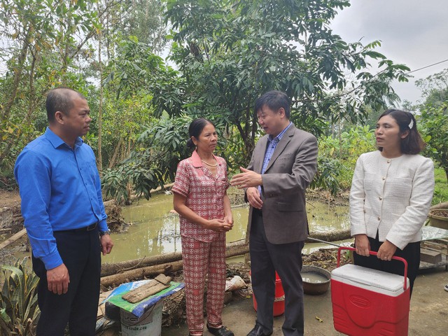 Đoàn Bộ Y tế kiểm tra công tác phòng, chống dịch sau bão, lũ tại Thanh Hóa- Ảnh 4. Đoàn Bộ Y tế kiểm tra công tác phòng, chống dịch sau bão, lũ tại Thanh Hóa- Ảnh 4.