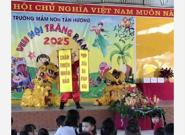 Hải Phòng: Xác minh làm rõ vụ trường mầm non lồng ghép nội dung Pháp Luân Công trong chương trình Trung thu- Ảnh 1.