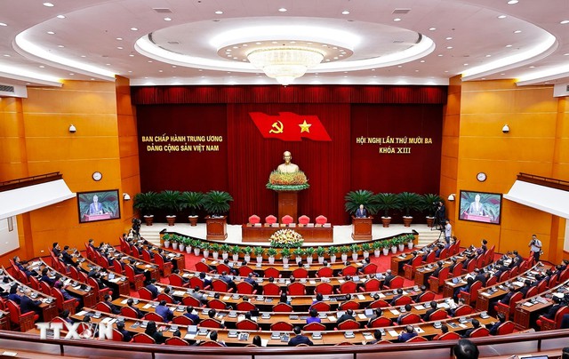 Phát biểu của Tổng Bí thư Tô Lâm tại phiên bế mạc Hội nghị Trung ương 13- Ảnh 1.