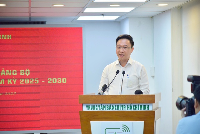 Phó Bí thư Thành ủy TPHCM đề cao vai trò đặc biệt của báo chí đối với Đại hội Đảng bộ TPHCM lần thứ I- Ảnh 1.
