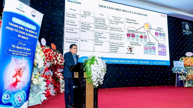 Hướng đi mới trong điều trị cơ xương khớp bằng y học tái tạo và trí tuệ nhân tạo tại Hội nghị Khoa học thường niên TRA 2025- Ảnh 3. Hướng đi mới trong điều trị cơ xương khớp bằng y học tái tạo và trí tuệ nhân tạo tại Hội nghị Khoa học thường niên TRA 2025- Ảnh 3.