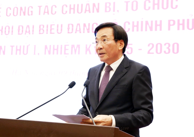 Đại hội đại biểu Đảng bộ Chính phủ lần thứ I nhiệm kỳ 2025–2030 diễn ra từ 12–13/10- Ảnh 2.