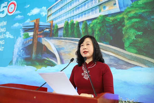 Bộ trưởng Đào Hồng Lan: Bệnh viện Thống Nhất - biểu tượng của y đức, trí tuệ và bản lĩnh người thầy thuốc Việt Nam- Ảnh 1. Bộ trưởng Đào Hồng Lan: Bệnh viện Thống Nhất - biểu tượng của y đức, trí tuệ và bản lĩnh người thầy thuốc Việt Nam- Ảnh 1.
