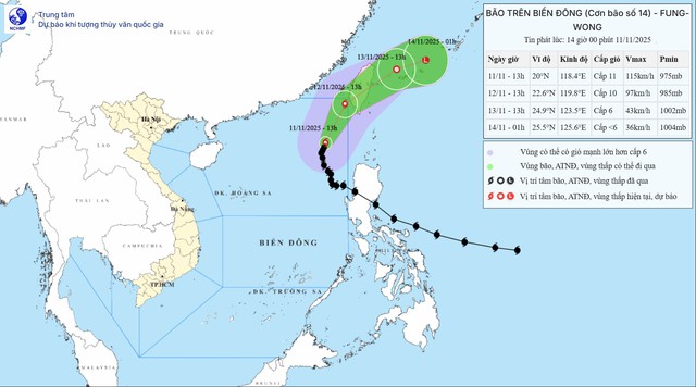Vì sao bão số 14 có đường đi bất thường?- Ảnh 2.