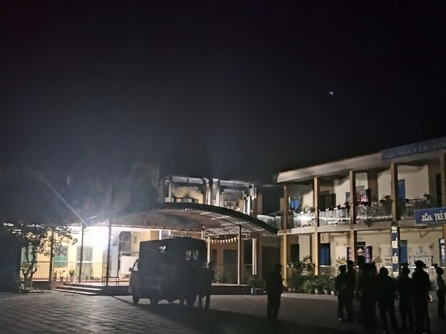 Lào Cai: Cháy lớn tại trường mầm non, nghi có người tử vong- Ảnh 1.