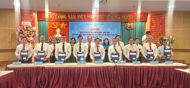 8 bệnh viện tuyến cuối hỗ trợ đưa BVĐK Vũng Tàu thành cực y tế mới- Ảnh 1.