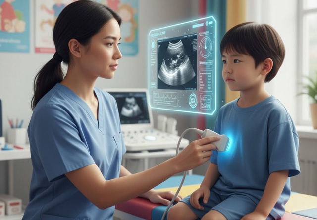AI và siêu âm phổi đang đổi mới khám bệnh hô hấp ở trẻ- Ảnh 2. AI và siêu âm phổi đang đổi mới khám bệnh hô hấp ở trẻ- Ảnh 2.