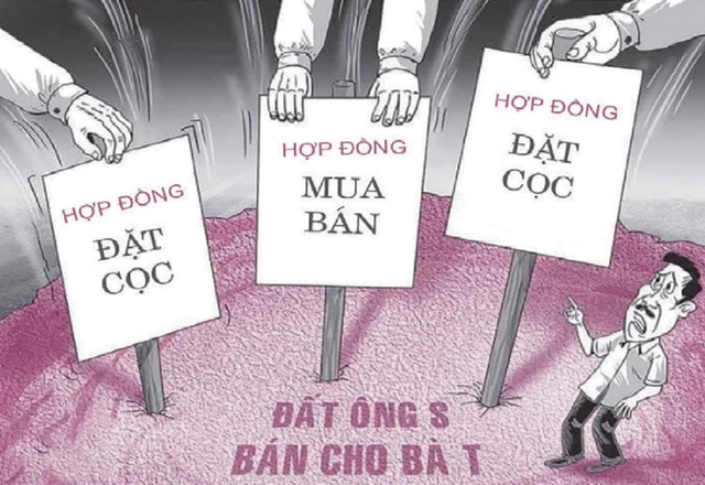 Điều gì ẩn sau hợp đồng đặt cọc khiến nhiều người mất tiền oan?- Ảnh 1. Điều gì ẩn sau hợp đồng đặt cọc khiến nhiều người mất tiền oan?- Ảnh 1.