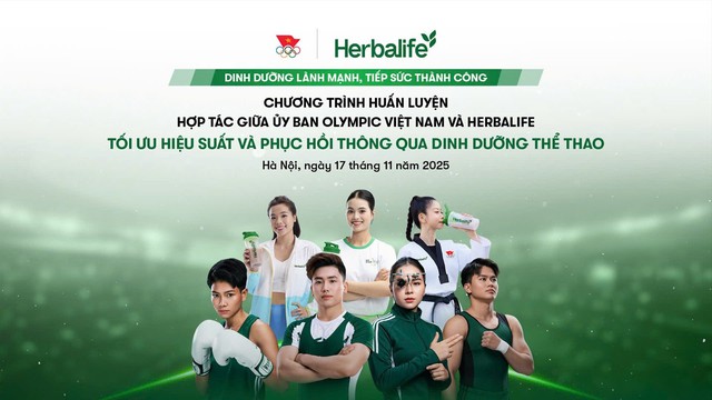 Herbalife Việt Nam phối hợp cùng Ủy Ban Olympic Việt Nam tổ chức buổi đào tạo 'Tối ưu Hiệu suất và Phục hồi thông qua Dinh dưỡng Thể thao' cho các huấn luyện viên và vận động viên- Ảnh 2. Herbalife Việt Nam phối hợp cùng Ủy Ban Olympic Việt Nam tổ chức buổi đào tạo 'Tối ưu Hiệu suất và Phục hồi thông qua Dinh dưỡng Thể thao' cho các huấn luyện viên và vận động viên- Ảnh 2.