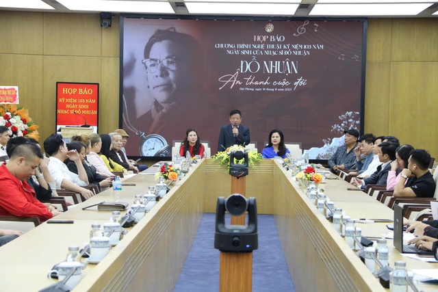 Lần đầu tổ chức Đêm nhạc 'Đỗ Nhuận – Âm thanh cuộc đời' tại Hải Phòng- Ảnh 2. Lần đầu tổ chức Đêm nhạc 'Đỗ Nhuận – Âm thanh cuộc đời' tại Hải Phòng- Ảnh 2.