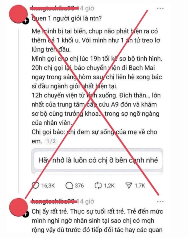 Tung tin 'quen bác sĩ được ưu tiên khám bệnh', một phụ nữ ở Hà Nội bị xử lý- Ảnh 1.