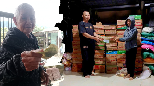 Vừa gượng dậy sau lũ, người dân lại san sẻ nghĩa tình hướng về vùng thiên tai- Ảnh 4.