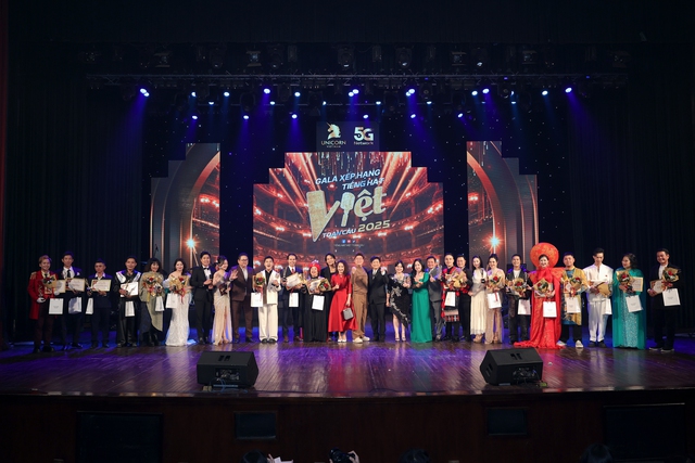Gala Xếp hạng Tiếng hát Việt toàn cầu 2025: Đêm nhạc mãn nhãn, khép lại hành trình tìm kiếm tài năng âm nhạc Việt- Ảnh 7.