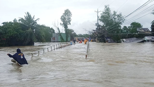 Nghiên cứu xây dựng mô hình dự báo ngập lụt ven biển do nước dâng và sóng trong bão- Ảnh 2.