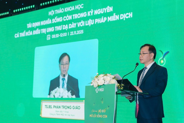 Bước tiến trong điều trị ung thư dạ dày với sinh học phân tử và liệu pháp miễn dịch- Ảnh 2.