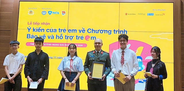 Hơn 2.700 trẻ em tham gia đóng góp xây dựng Chương trình bảo vệ trẻ em trên môi trường mạng- Ảnh 1.