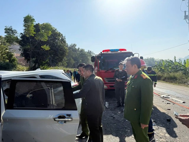 Tạm giữ lái xe trong vụ tai nạn khiến 4 người thiệt mạng tại Lạng Sơn- Ảnh 1.