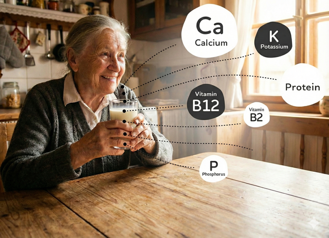Người già nên uống sữa tươi hay sữa bột: Loại nào phù hợp hơn?- Ảnh 1. Người già nên uống sữa tươi hay sữa bột: Loại nào phù hợp hơn?- Ảnh 1.