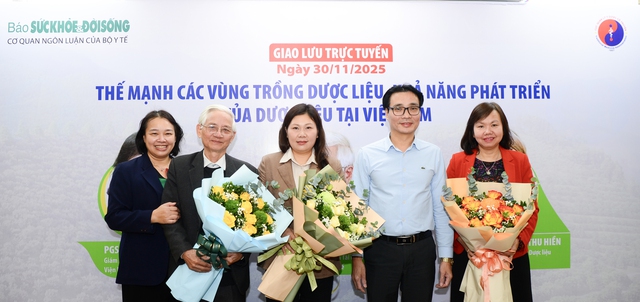 Giao lưu trực tuyến: Thế mạnh các vùng trồng dược liệu, khả năng phát triển của dược liệu tại Việt Nam- Ảnh 1.