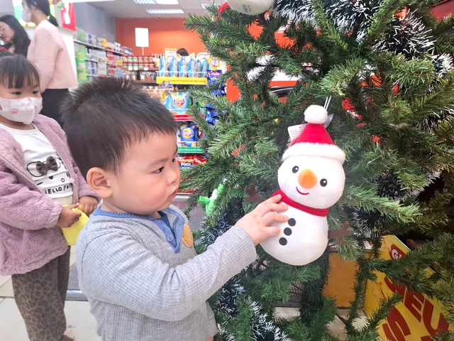 Không khí Giáng sinh lan tỏa khắp phố phường Hà Nội- Ảnh 2.