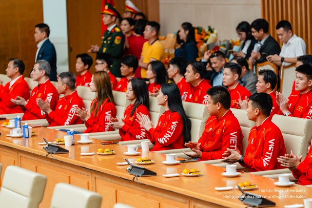 Herbalife Việt Nam đồng hành cùng Ủy ban Olympic Việt Nam tổ chức Lễ Xuất Quân của Đoàn Thể Thao Việt Nam tham dự SEA Games 33- Ảnh 3.