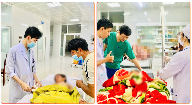 Kích hoạt báo động đỏ cấp cứu 13 em nhỏ bị lật xe công nông- Ảnh 1.