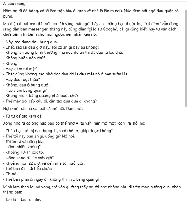 'Đơn thuốc AI' và hiểm họa sức khỏe (2): Tin tưởng tuyệt đối vào AI là vô trách nhiệm với mạng sống chính mình- Ảnh 1. 'Đơn thuốc AI' và hiểm họa sức khỏe (2): Tin tưởng tuyệt đối vào AI là vô trách nhiệm với mạng sống chính mình- Ảnh 1.