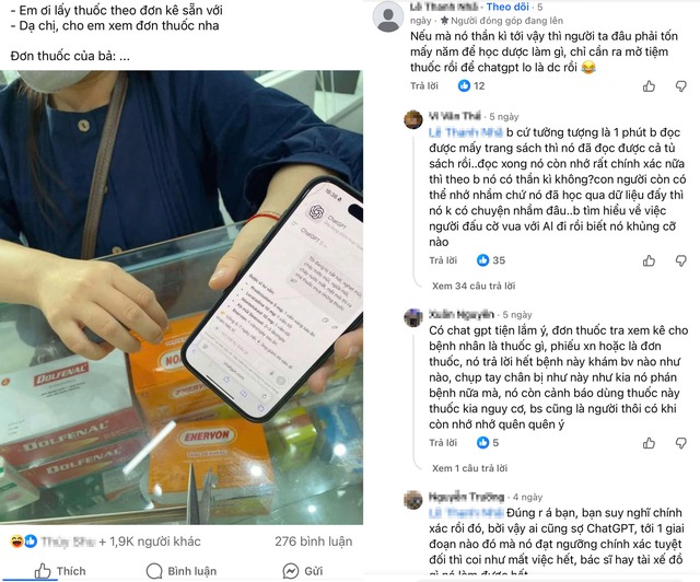 'Đơn thuốc AI' và hiểm họa sức khỏe (1): Nguy cơ sốc nhiễm trùng, tử vong do bỏ lỡ giai đoạn vàng chẩn đoán- Ảnh 3. 'Đơn thuốc AI' và hiểm họa sức khỏe (1): Nguy cơ sốc nhiễm trùng, tử vong do bỏ lỡ giai đoạn vàng chẩn đoán- Ảnh 3.