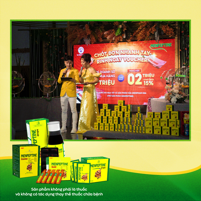 Menpeptine Enzyme - sản phẩm bán chạy nhất của Mediphar USA- Ảnh 3. Menpeptine Enzyme - sản phẩm bán chạy nhất của Mediphar USA- Ảnh 3.