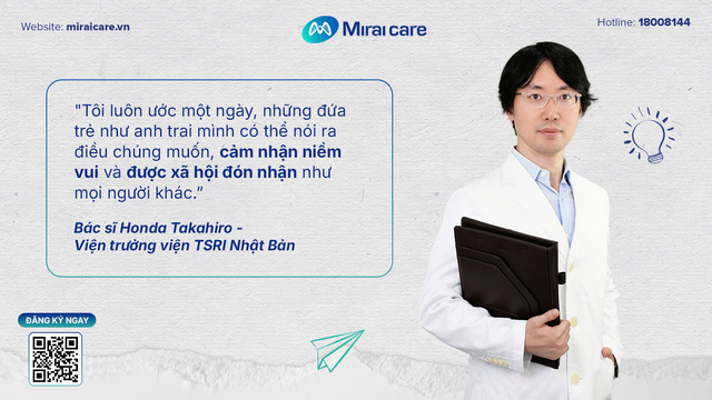 Mirai Care tài trợ 100% chi phí điều trị tế bào gốc tại Nhật Bản cho trẻ tự kỷ có hoàn cảnh khó khăn- Ảnh 2. Mirai Care tài trợ 100% chi phí điều trị tế bào gốc tại Nhật Bản cho trẻ tự kỷ có hoàn cảnh khó khăn- Ảnh 2.