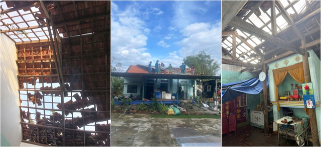 Đà Nẵng: 77 ngôi nhà bị tốc mái, cây xanh gãy đổ do bão số 13- Ảnh 4. Đà Nẵng: 77 ngôi nhà bị tốc mái, cây xanh gãy đổ do bão số 13- Ảnh 4.