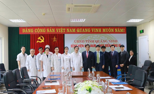 Bệnh viện Việt Nam - Thụy Điển Uông Bí hợp tác chuyên môn, đào tạo với bệnh viện Đại học AJOU (Hàn Quốc) - Ảnh 1. Bệnh viện Việt Nam - Thụy Điển Uông Bí hợp tác chuyên môn, đào tạo với bệnh viện Đại học AJOU (Hàn Quốc) - Ảnh 1.