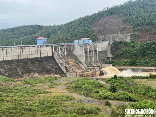 Đã khắc phục sự cố nứt mặt đập, thấm nước tại hồ Sông Than- Ảnh 6. Đã khắc phục sự cố nứt mặt đập, thấm nước tại hồ Sông Than- Ảnh 6.